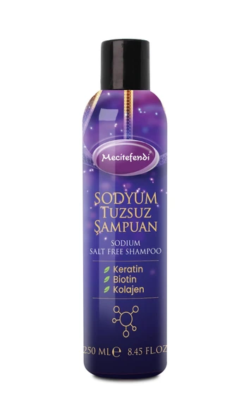 Mecıtefendı Sodyum Tuzsuz Şampuan 250 Ml ürün görseli 1