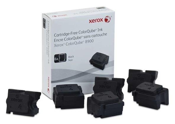 Tonersepeti Xerox ColorQube 8900-108R01025 Siyah  Kartuş - 6'Lı ürün görseli 1