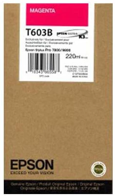 Tonersepeti Epson T602C C13T602C00  Açık Kırmızı Kartuş ürün görseli 1