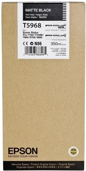 Tonersepeti Epson T5968-C13T596800  Mat Siyah Kartuş ürün görseli 1