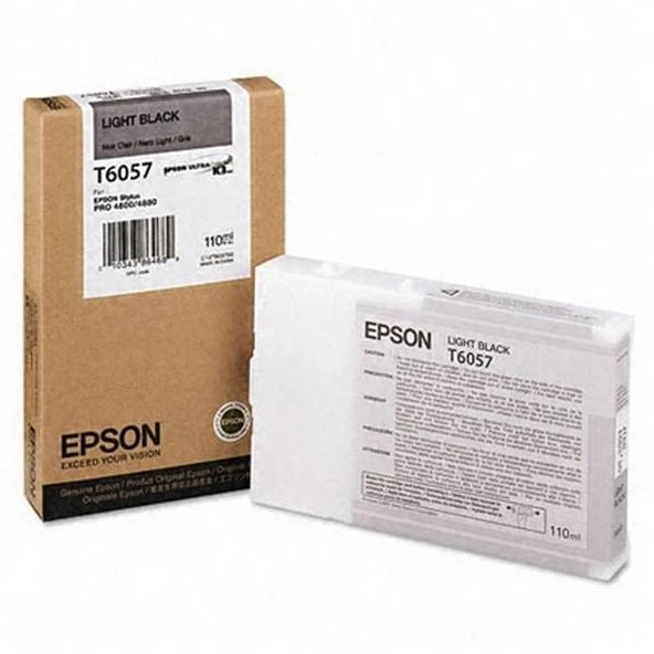 Tonersepeti Epson T6057-C13T605700  Açık Siyah Kartuş ürün görseli 1