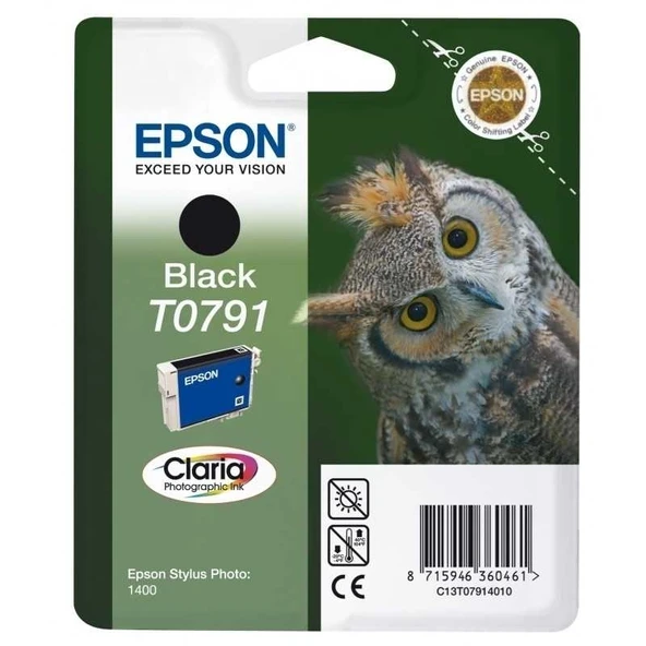 Tonersepeti Epson T0791-C13T07914020  Siyah Kartuş ürün görseli 1