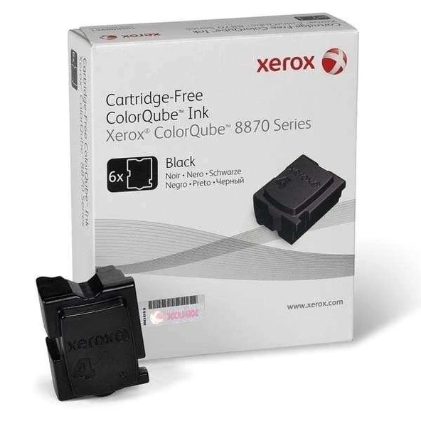 Tonersepeti Xerox ColorQube 8870-108R00961 Siyah  Kartuş - 6'Lı ürün görseli 1