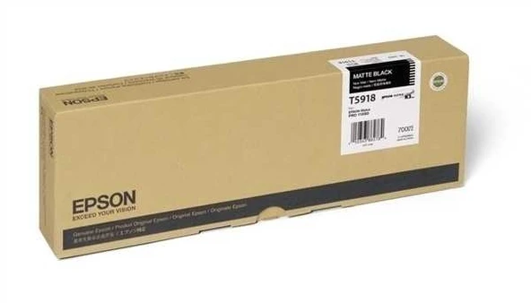 Tonersepeti Epson T5918-C13T591800  Mat Siyah Kartuş ürün görseli 1