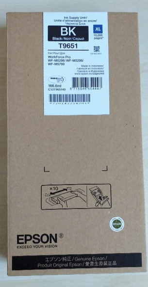 Tonersepeti Epson T9651XL  Kartuş ürün görseli 1