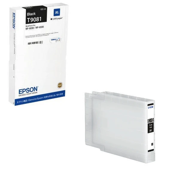 Tonersepeti Epson T9081XL Siyah  Kartuş ürün görseli 1
