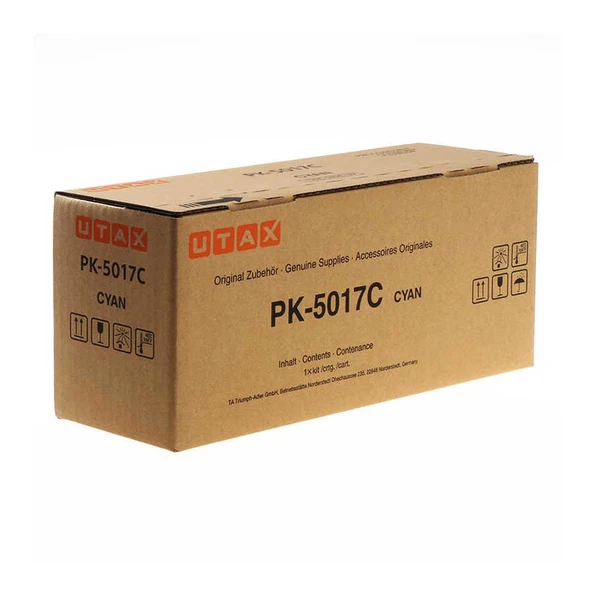 Tonersepeti Utax PK-5017 Mavi  Toner ürün görseli 1