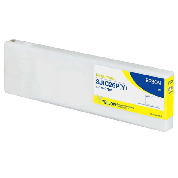 Tonersepeti Epson C7500-C33S020621 Sarı  Kartuş ürün görseli 1