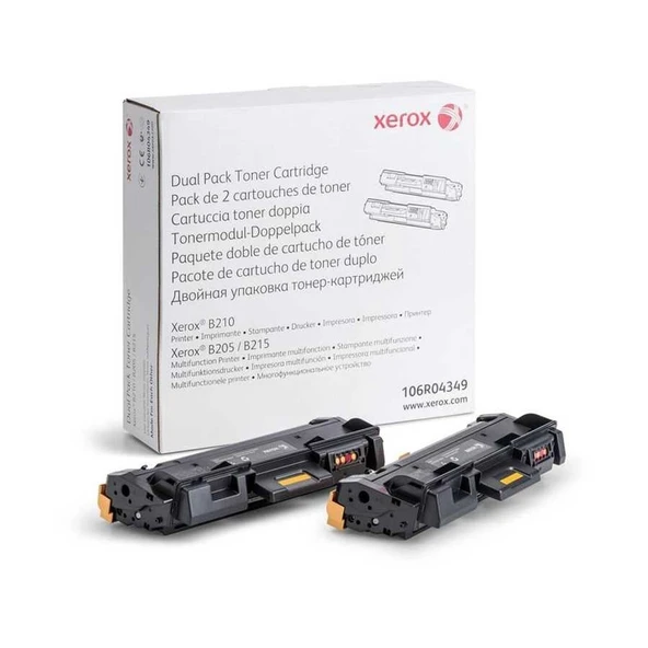 Tonersepeti Xerox B205-106R04349  Toner İkili Paket ürün görseli 1