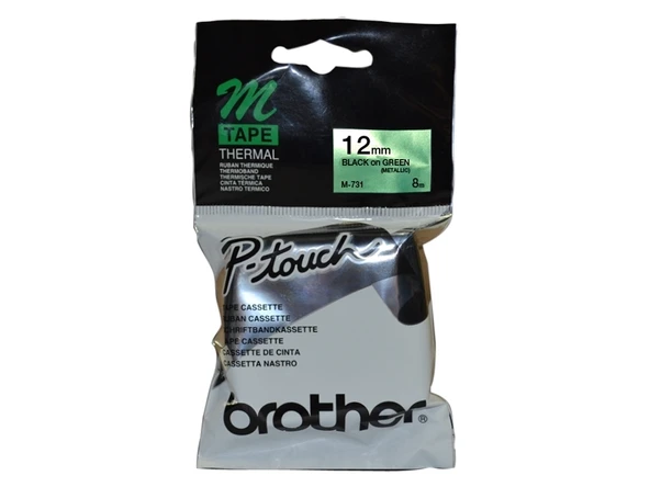 Tonersepeti Brother M-731 Yeşil Üzerine Siyah Etiket ürün görseli 1