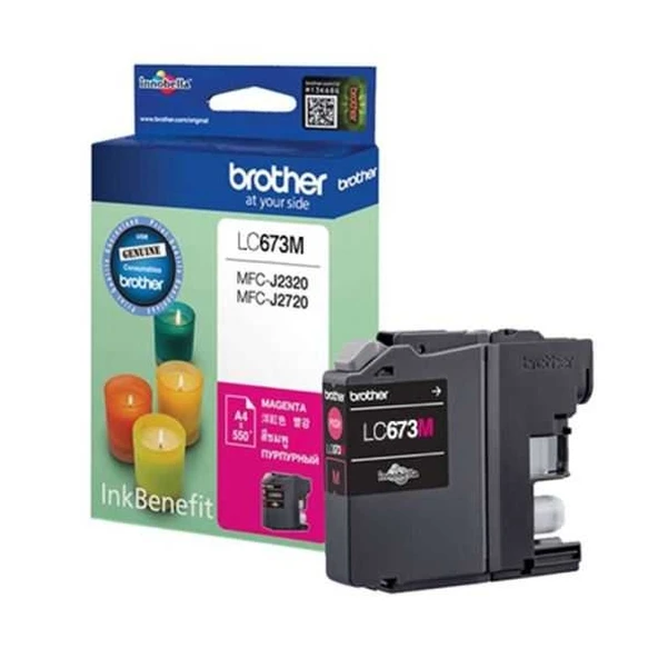 Tonersepeti Brother LC673M Kırmızı  Kartuş ürün görseli 1