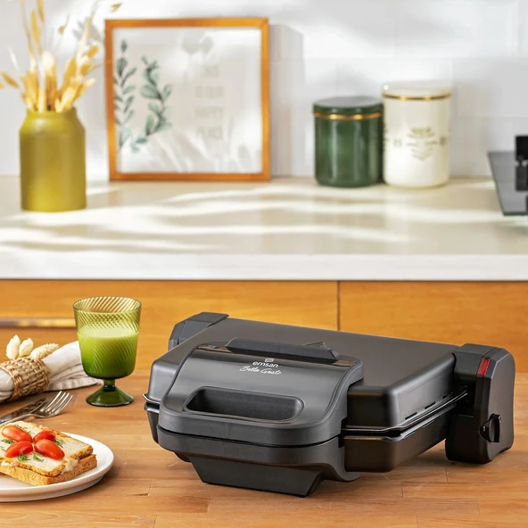 Emsan Bella Gusto Tost Makinesi Siyah ürün görseli 1