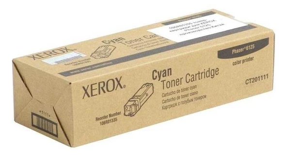 Tonersepeti Xerox Phaser 6125-106R01335 Mavi  Toner ürün görseli 1
