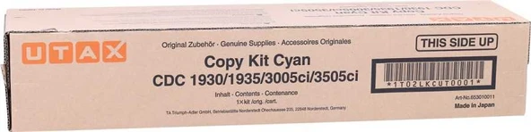 Tonersepeti Utax CDC-1930 Mavi  Fotokopi Toner ürün görseli 1