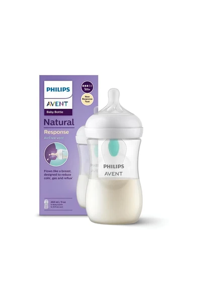 AVENT RESPONSE ANTİKOLİK BİBERON 260 ML - Resim 5