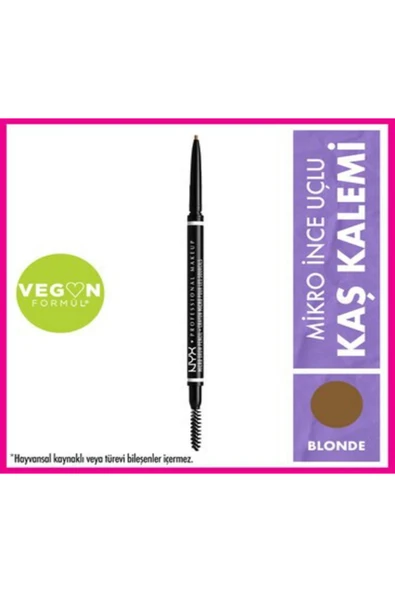 NYX Professional Makeup Micro Brow Kalem Blonde ürün görseli 1