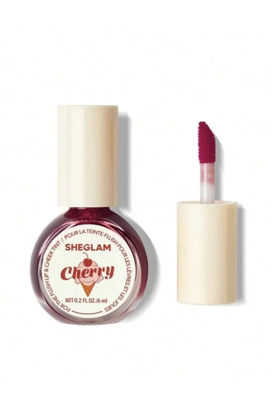 SHEGLAM FOR THE FLUSH Dudak&Yanak Tint’i(Cherry Picked) ürün görseli 1