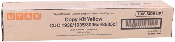 Tonersepeti Utax CDC-1930 Sarı  Fotokopi Toner ürün görseli 1