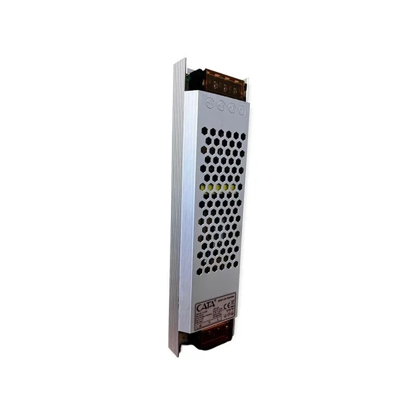 CT-2679 200W 17 Amper Adaptör Klemensli Süper Slim Şerit Led Trafosu ürün görseli 1