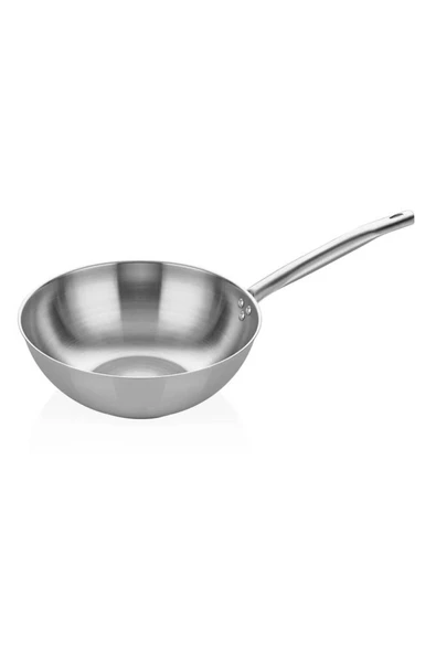 Altınbaşak  Çelik Wok Tava 26cm - Paslanmaz Sap ürün görseli 1