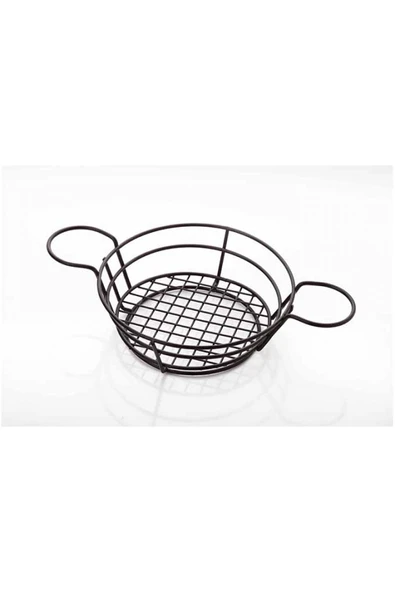 Altınbaşak  Yuvarlak Sunum Sepeti 17*6 Cm ürün görseli 1