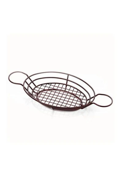 Altınbaşak  Oval Sunum Sepeti, 28x20x6 cm ürün görseli 1