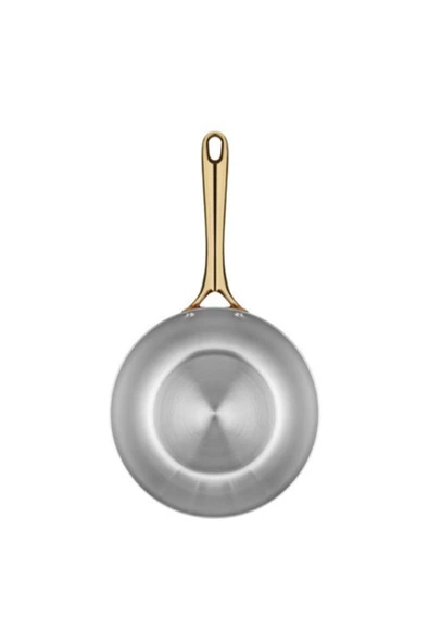 Altınbaşak  Multi Metal Bakır Wok Tava 24cm - Resim 2