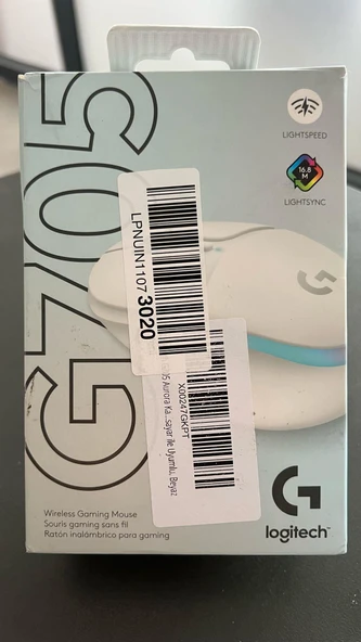 Logitech G705 LIGHTSPEED Wireless Gaming Mouse (Beyaz) (outlet) ürün görseli 1