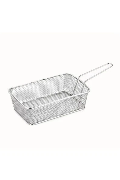 Altınbaşak  Paslanmaz Dikdörtgen Fritöz Sepeti, 12x20x8 cm ürün görseli 1