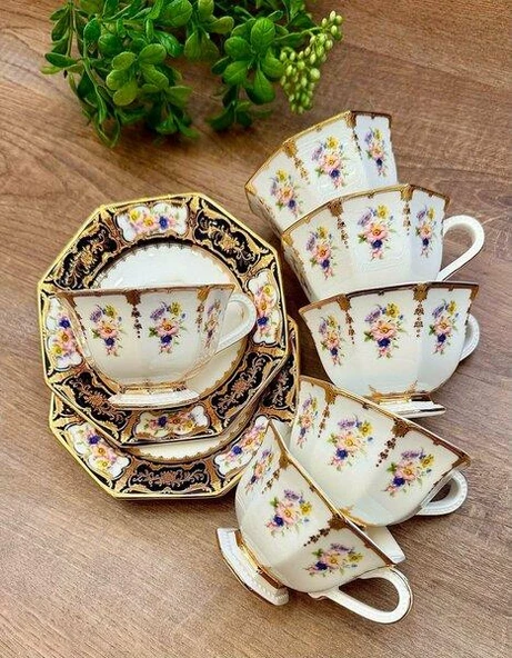 Royking 6'lı Kahve Fincan Takımı KNG 017 ürün görseli 1