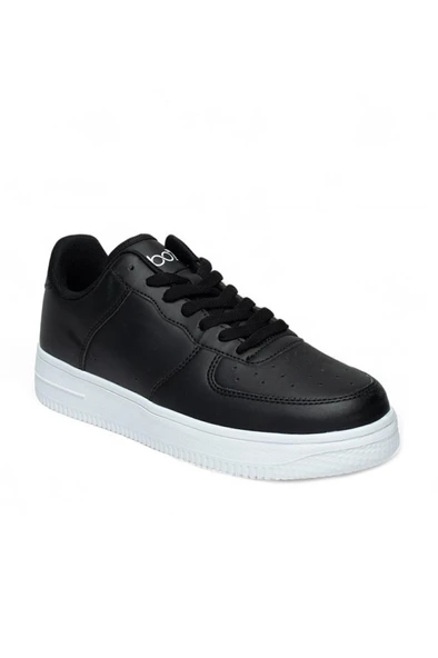 Best Of 042-25 Deri Air Anatomik Erkek Sneaker Siyah Beyaz ürün görseli 1