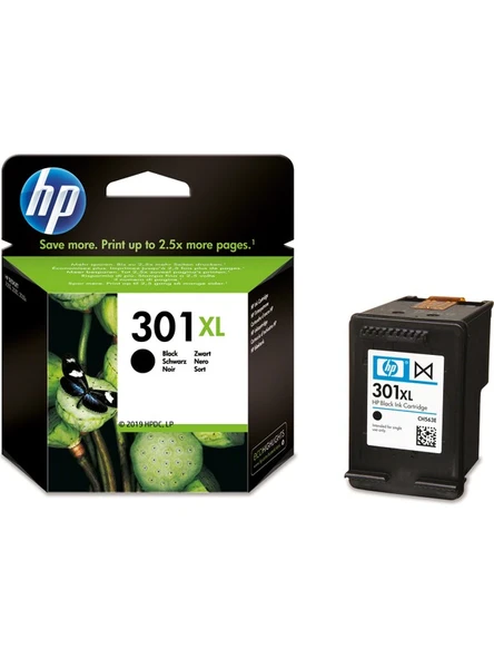 HP 301XL CH563EE Siyah Kartuş - Resim 2