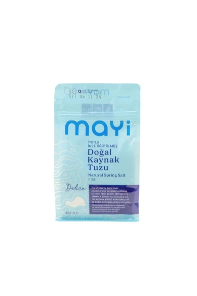 Mayi Tuz Mayi Delice Öğütülmüş Sofra Tuzu (İyot İlaveli) 600 gr ürün görseli 1