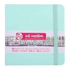 TALENS ART SKETCH BLOCK  F.MINT 12X12 140gr ürün görseli 1