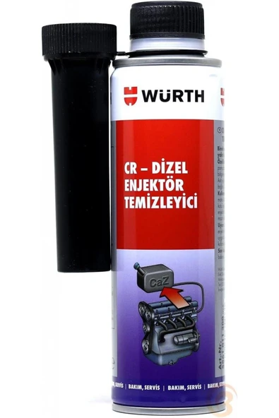 WÜRTH 300ml Cr- Dizel Enjektör Temizleyici / 58611011300 ürün görseli 1