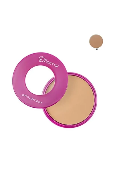 Flormar Pudra - Pretty Compact 191 Powder Beige 8690604421916 ürün görseli 1