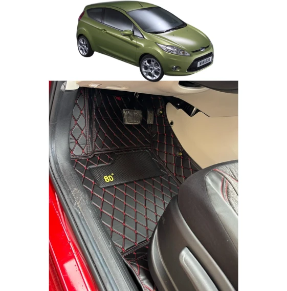 Ford Fiesta 2009-2006 Arası Araca Özel 8d Havuzlu Paspas Takımı ürün görseli 1