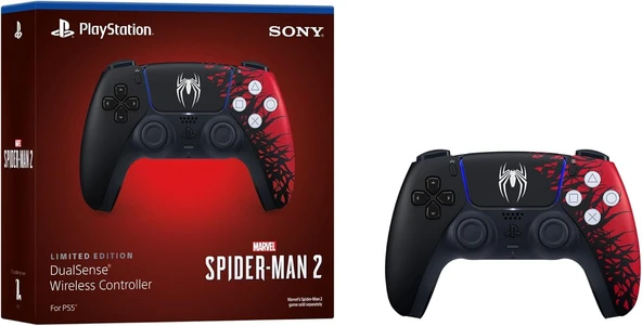 PS5 DUALSENSE MARVEL SPIDER-MAN 2 WIRELESS CONTROLLER - G - Resim 3