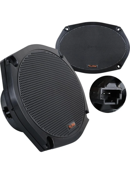 Fullsound K-6934 6X9'' 250 Watt 4 Ohm Oval Oto Hoparlör (2'li Takım) ürün görseli 1