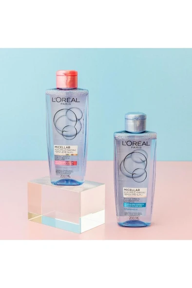 L'Oreal Paris Micellar Makyaj Temizleme Suyu Normalden Ve Kuruya Hassas Ciltler Için 200 ml ürün görseli 1