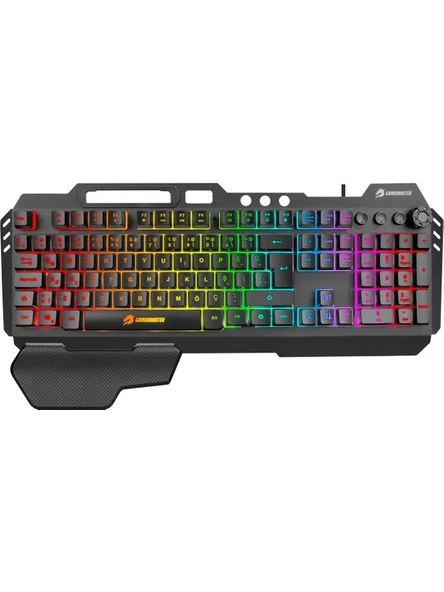 Gamebooster G25K Shock Rgb Membran Oyun Klavyesi GB-G25K ürün görseli 1