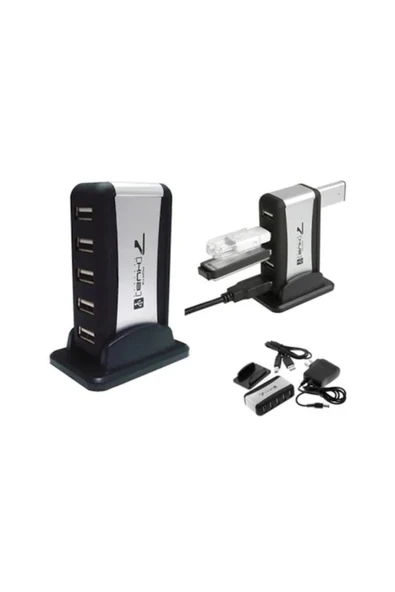 BASTORE 7 Port Usb Çoklayıcı Usb Hub Çoğaltıcı - Adaptörlü Pc Notebook (533633207) ürün görseli 1