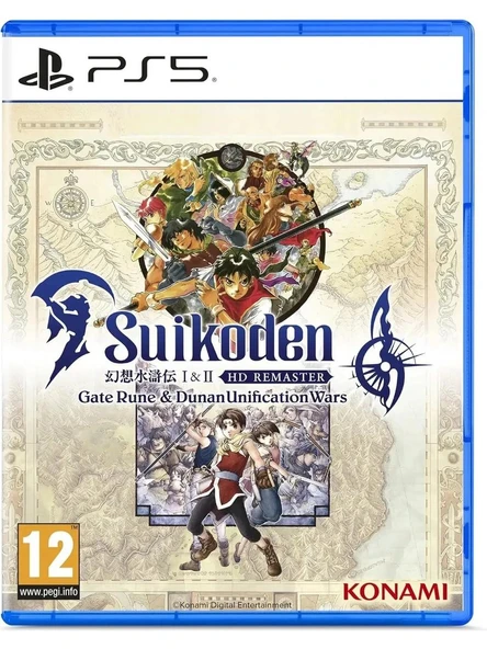 Suikoden I & II HD Remaster Gate Rune and Dunan Unification Wars PS5 ürün görseli 1