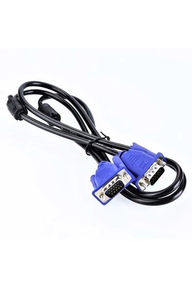 Wozlo Elektronik Vga To Vga Kablo Lcd Monitör Ve Projeksiyon Kablosu 1.5m-A02 ürün görseli 1