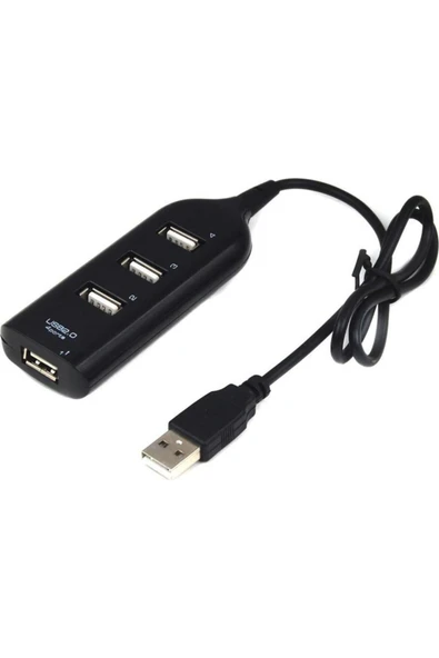 Qport Q-uc201 4'lü Usb2.0 Çoklayıcı Hub ürün görseli 1