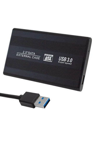 2.5 USB 3.0 SATA HDD KUTUSU + 20 CM KABLO + TORNAVİDA HEDİYELİ (4324)-A16 ürün görseli 1