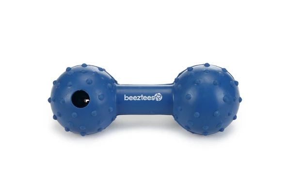 Beeztees Köpek Oyuncağı, Ödül ve Oyun, Dambıl, Kauçuk, Mavi, 11,5cm ürün görseli 1