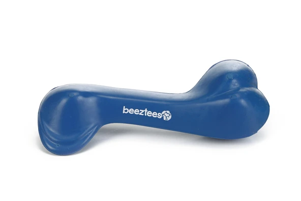 Beeztees Köpek Oyuncağı, İçi Dolu Kemik, Kauçuk, Mavi, 14cm ürün görseli 1