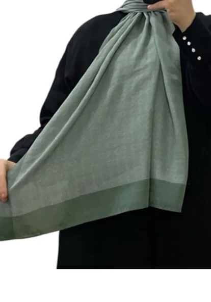 Monogram Jakar Şal - %50 Viskon %50 Polyester - 6060900-05 - Resim 2