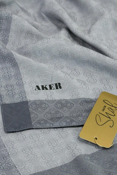 Monogram Jakar Şal - %50 Viskon %50 Polyester - 6060900-05 - Resim 3